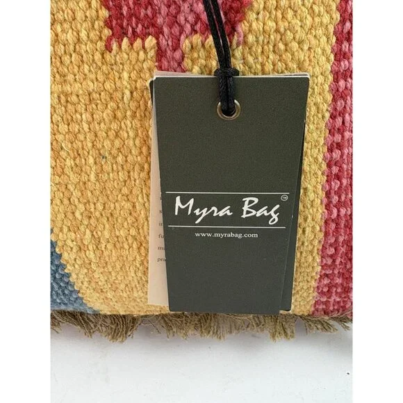 New Myra Bag Natures Delight Natural Southwestern Casual Fabric Cowgirl Festival - Picture 12 of 12